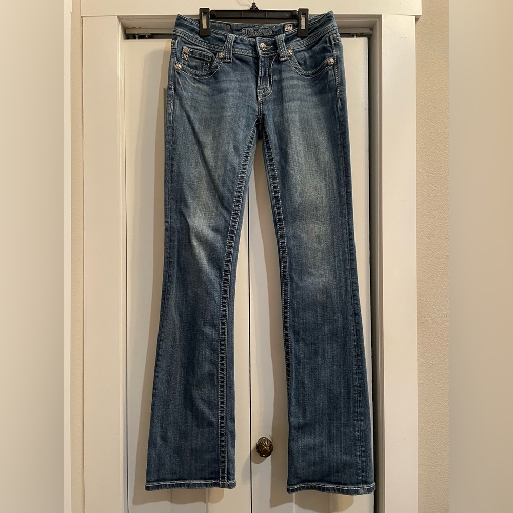 Miss Me Light Blue Flare Jeans